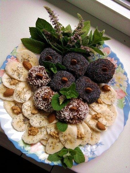 шарики из орехов