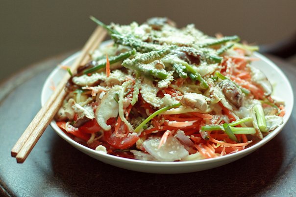 сыроедческое блюдо