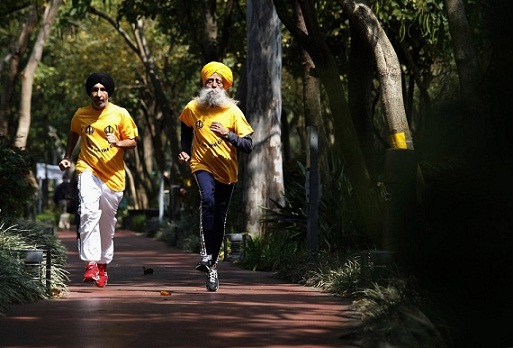 фауджа синг долгожитель и бегу . Веган